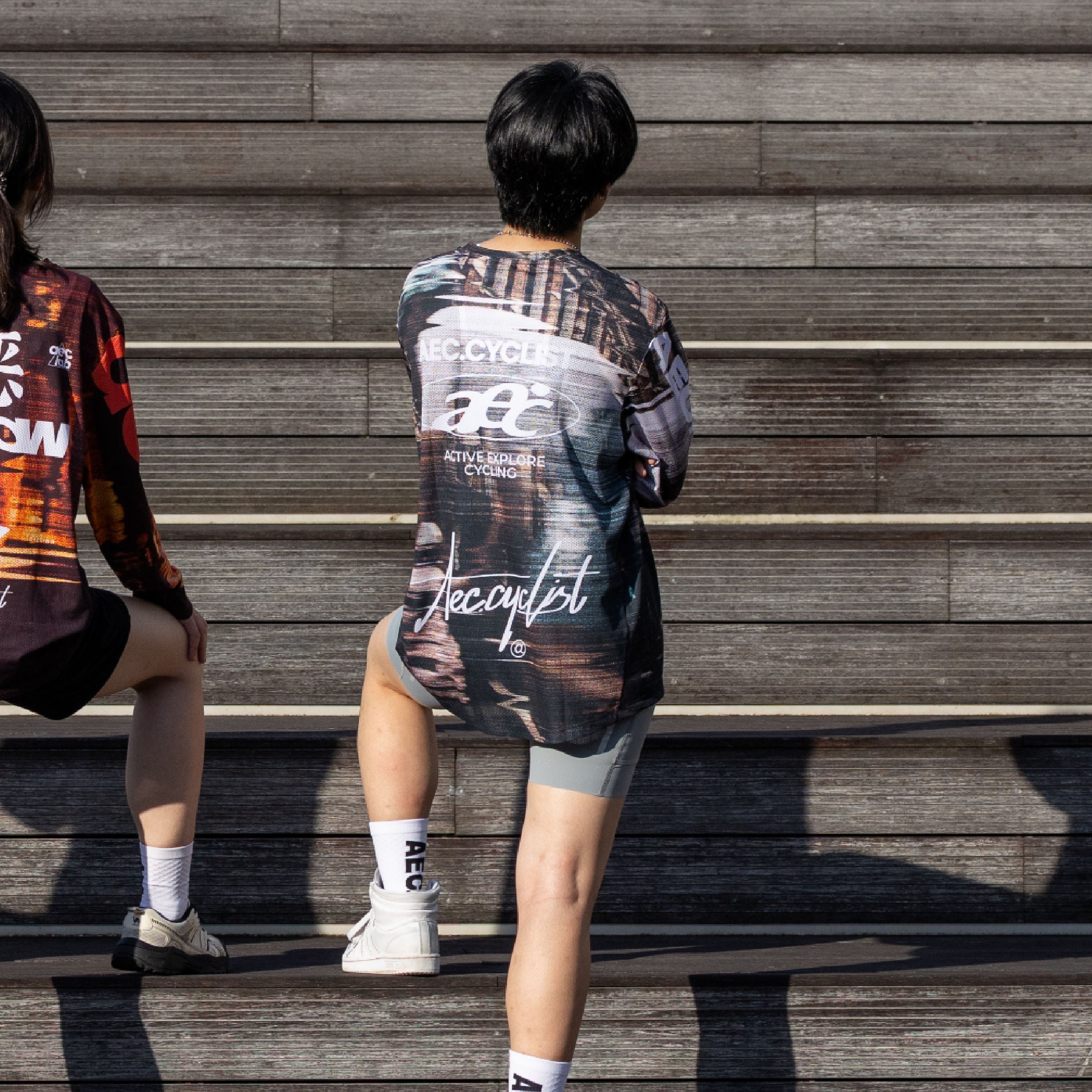 Unisex Casual Cycling Shirt - Street