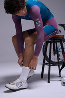 AEC.CYCLIST Cycling Sock - White
