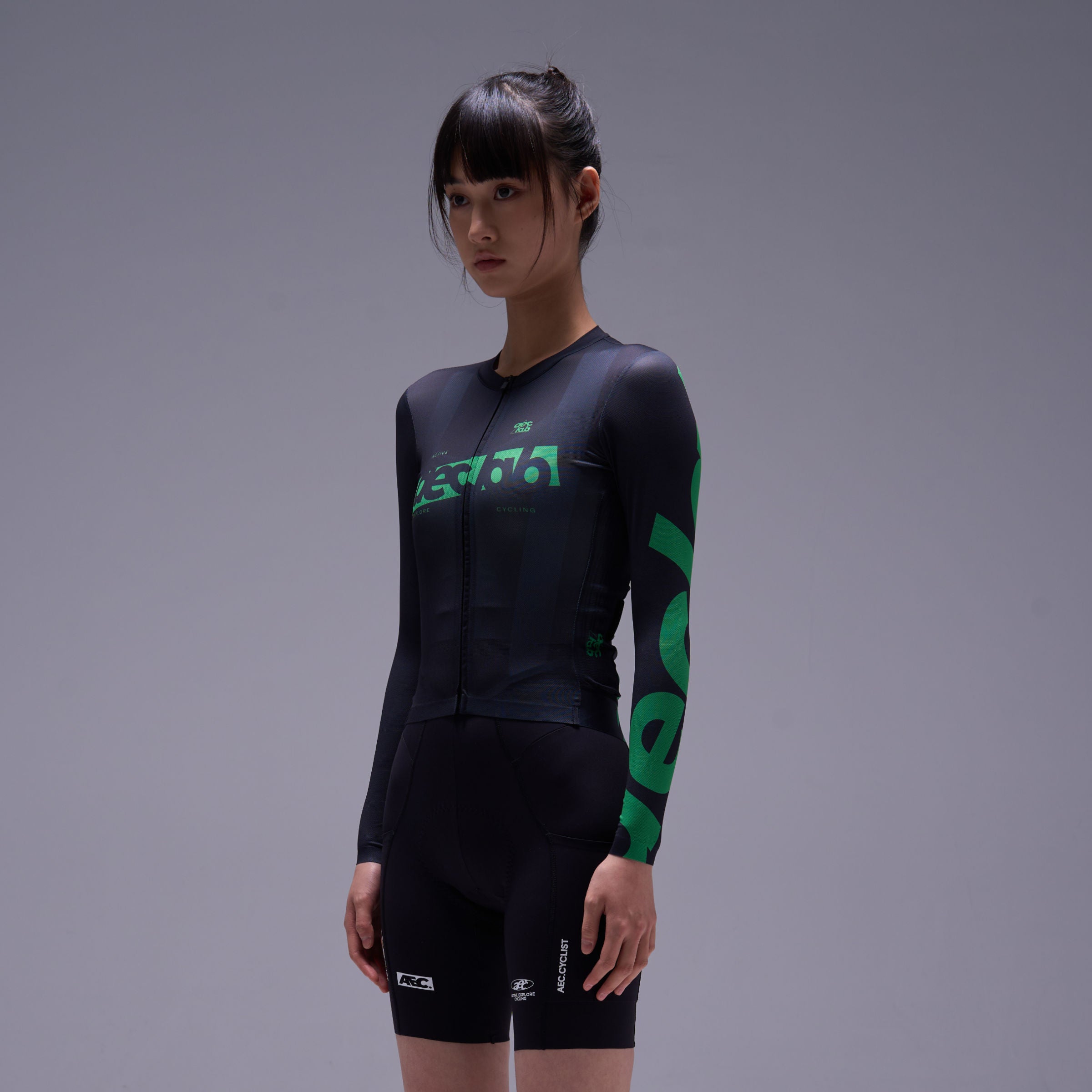 Women's aeclab Pro Team Long Sleeve Jersey - 4.0 - Matrix