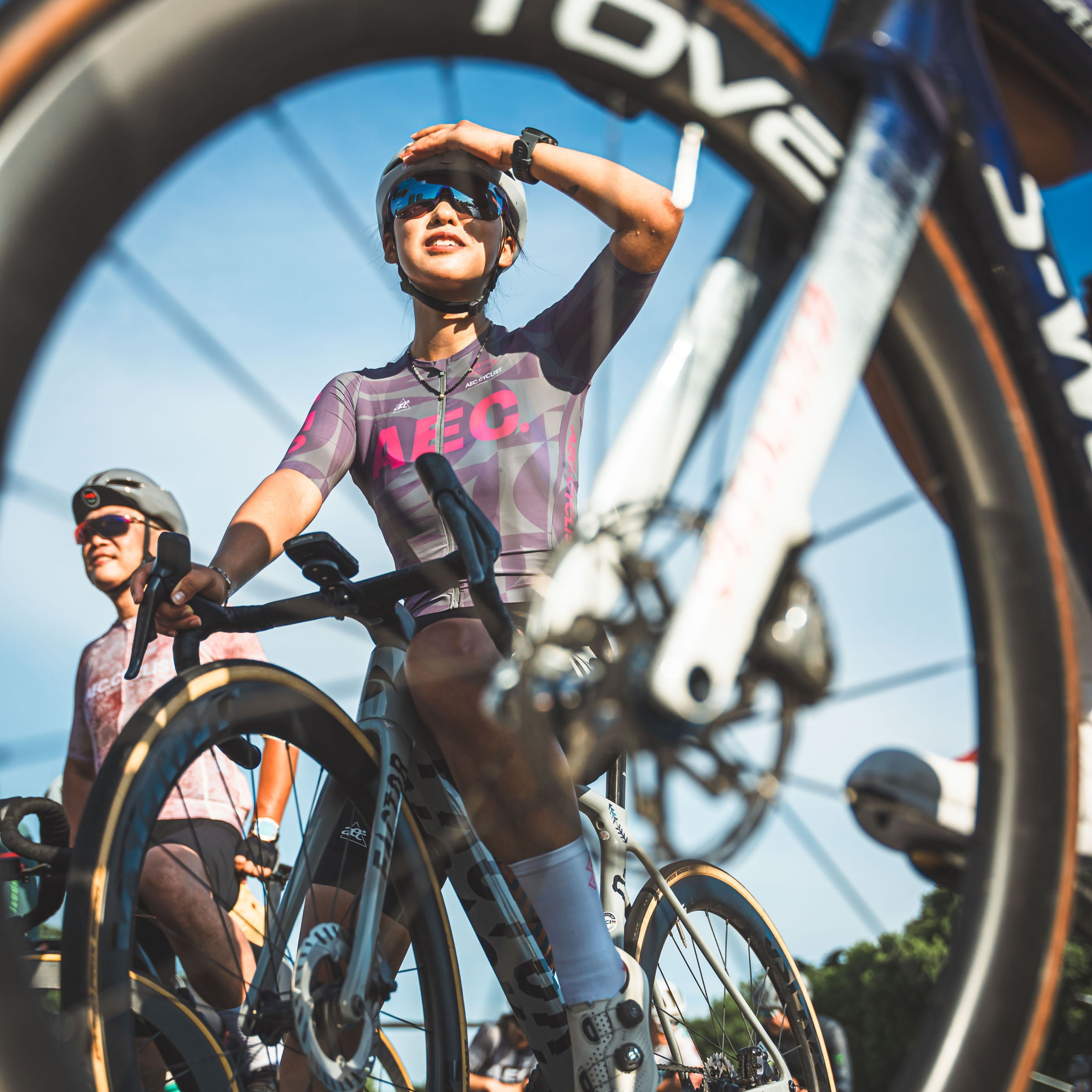 Women's AIR Short Sleeve Jersey - Speed - Orchid