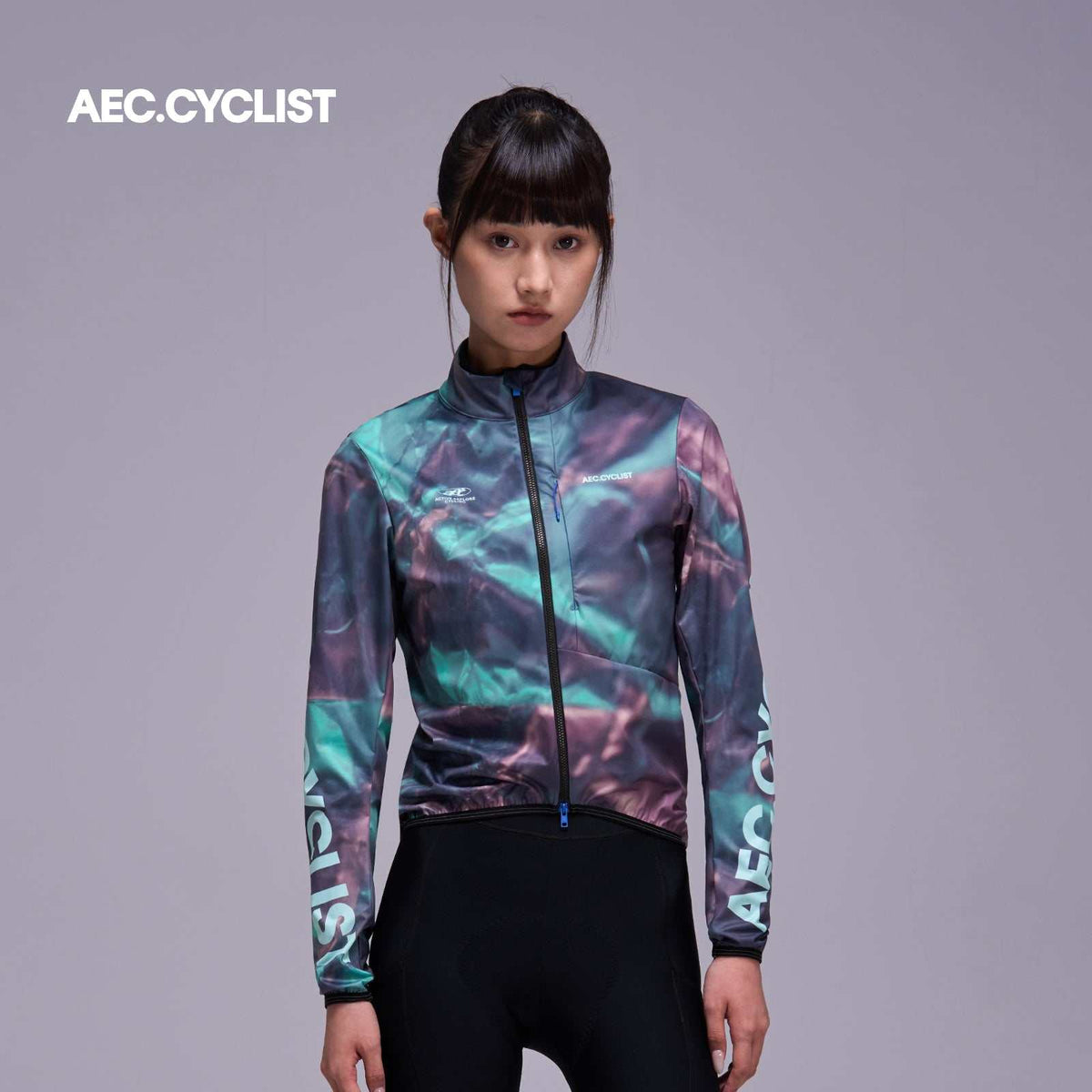 Women's Autumn Winter Wind Jacket - Aurora - Blue