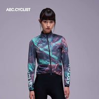 Women's Autumn Winter Wind Jacket - Aurora - Blue