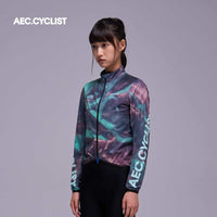 Women's Autumn Winter Wind Jacket - Aurora - Blue