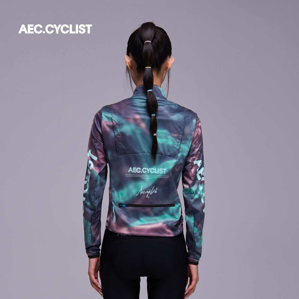 Women's Autumn Winter Wind Jacket - Aurora - Blue