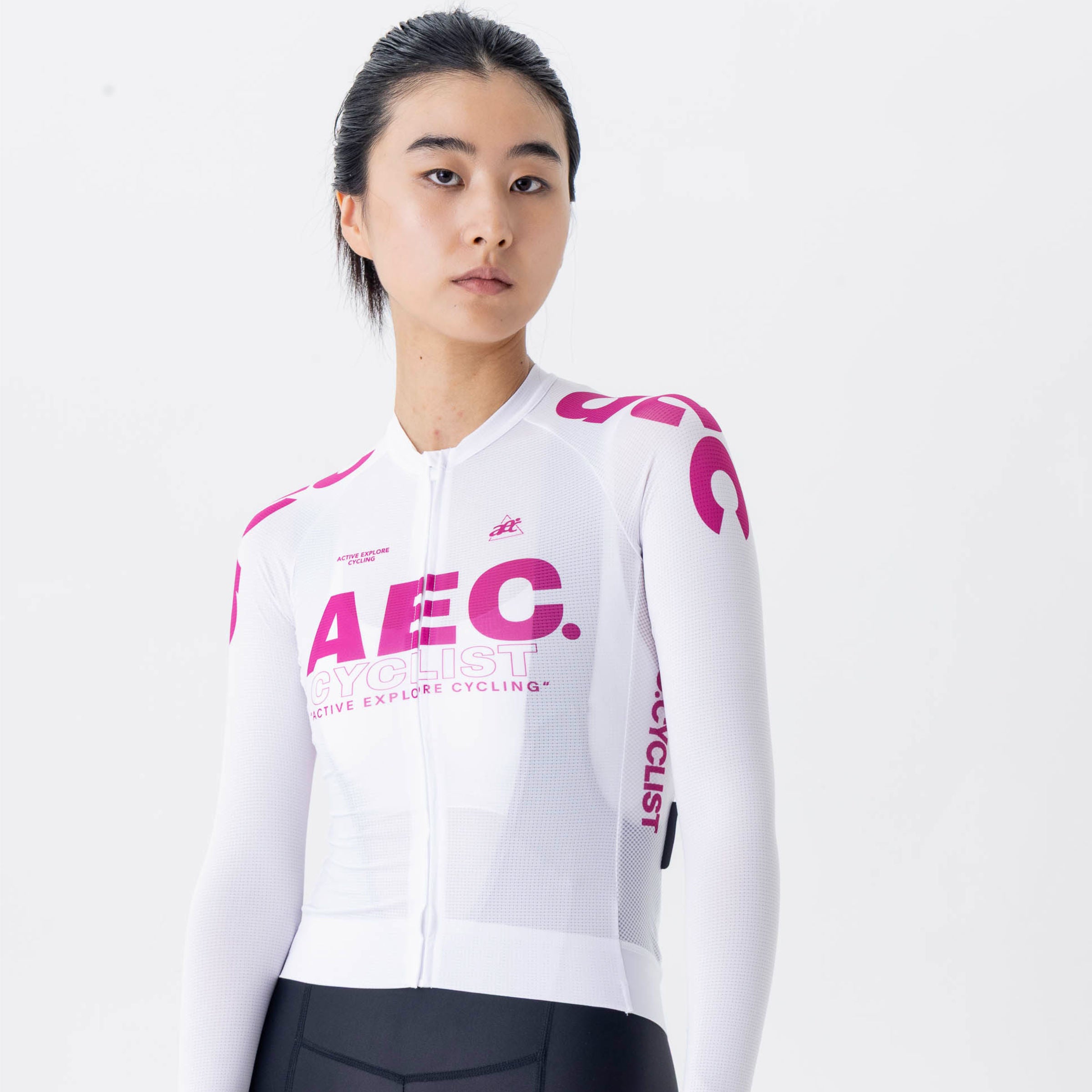 Women's CLASSIC Long Sleeve Jersey - Wind - Magenta