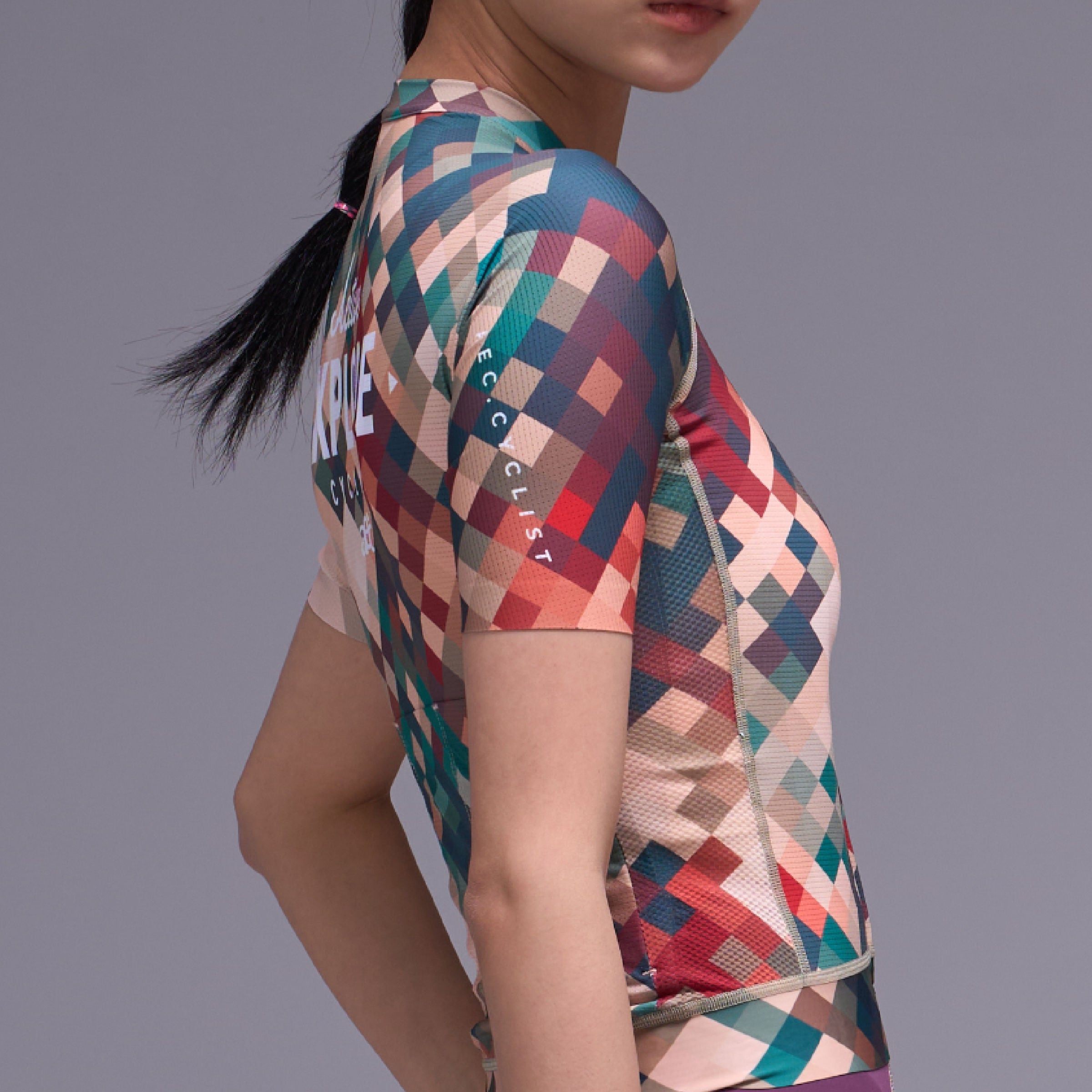 Women's ESSENTIAL Short Sleeve Jersey - Mosaic - Yellow