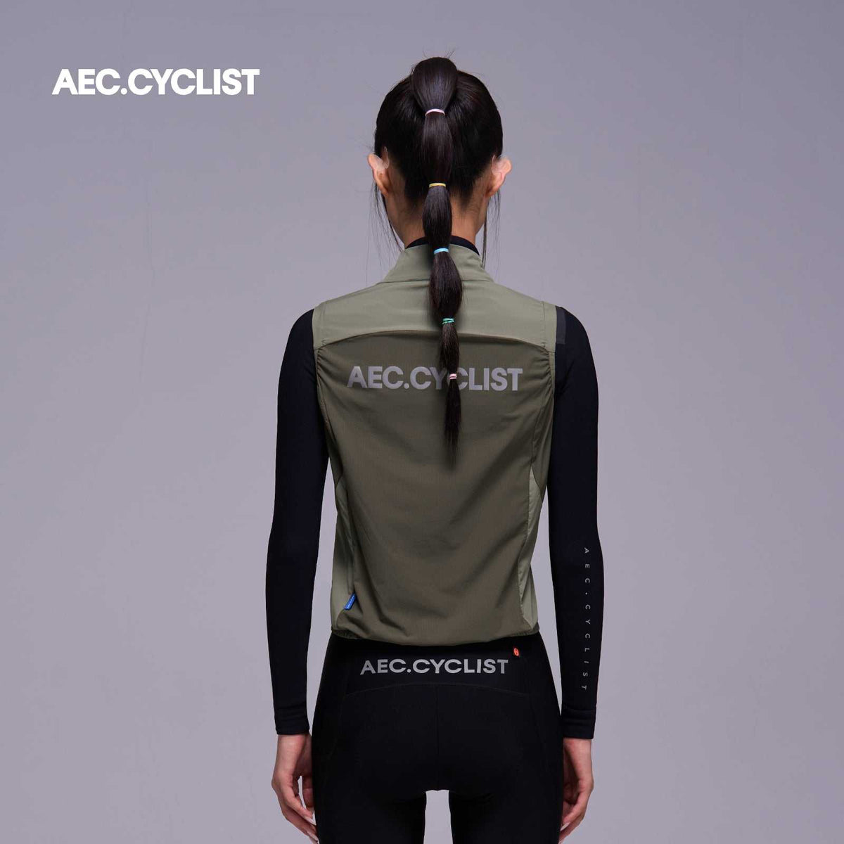 Women's Winter Lightweight Cycling Wind Gilet 2026 - Hill - Green