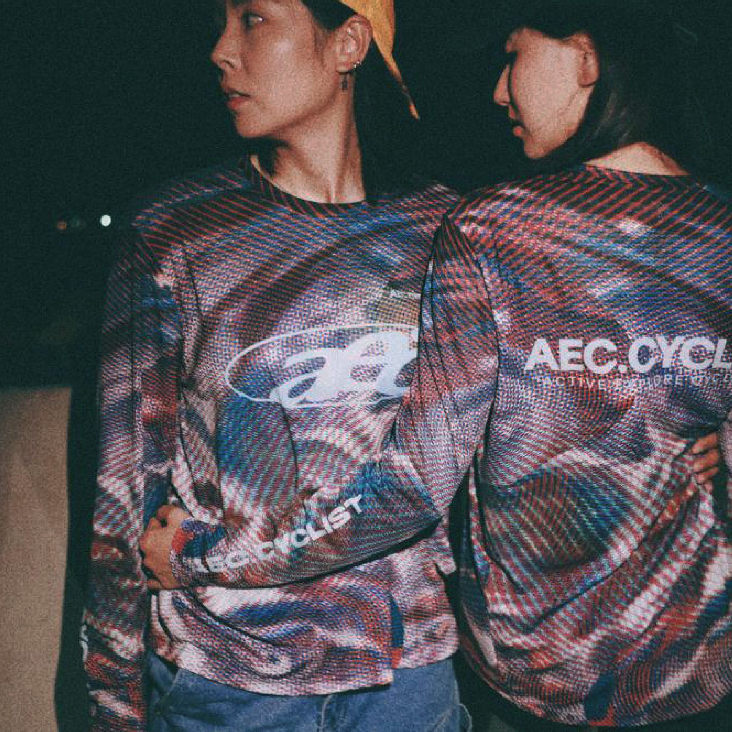 Women's Casual Cycling Shirt - Swirl