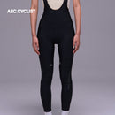 Women's Winter Fleece Cycling Long Pants -Wilderness-Black