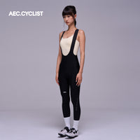 Women's Winter Fleece Cycling Long Pants -Wilderness-Black