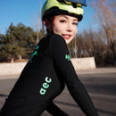 Women's WINTER thermal Jersey - Shadow - Green