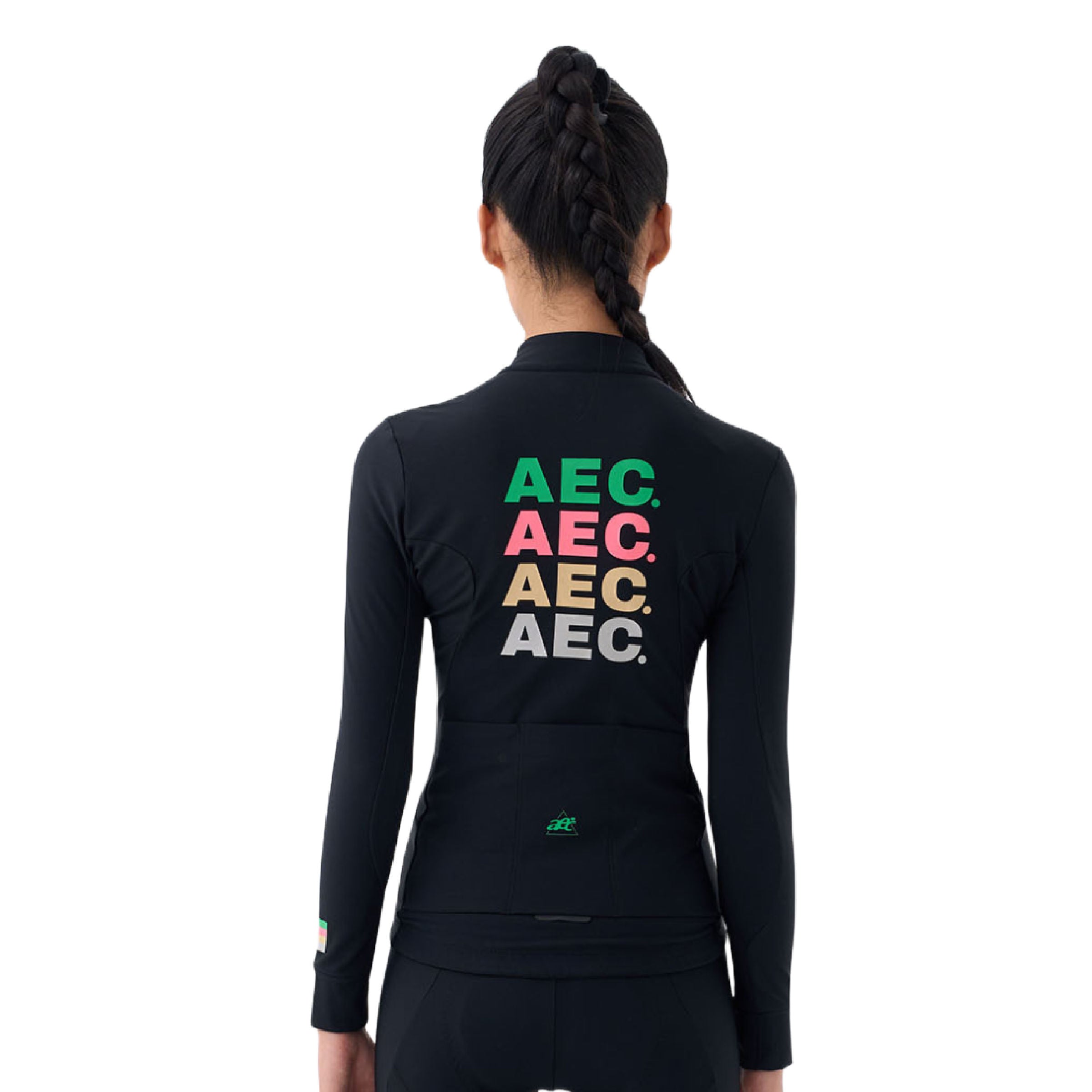 Women's WINTER thermal Jersey - Shadow - Rainbow